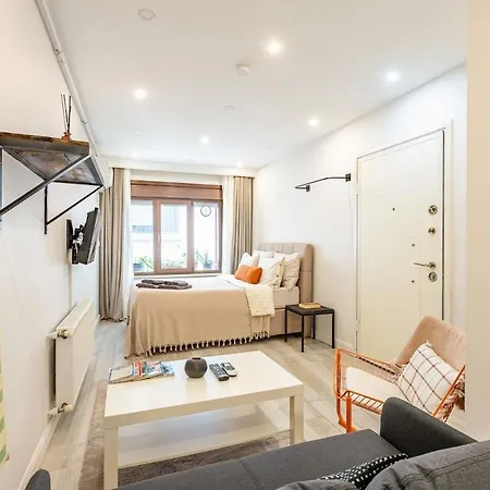 Feriehus Private Building W Terrace Walk To Taksim & 6 Guests