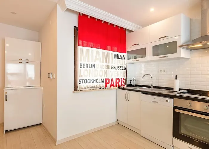 度假居 Private Building W Terrace Walk To Taksim & 6 Guests *